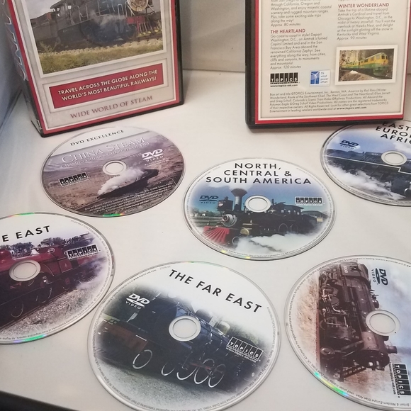 Trains Featuring the Most Beautiful Railways in the World 12 DVD set - Picture 8 of 8